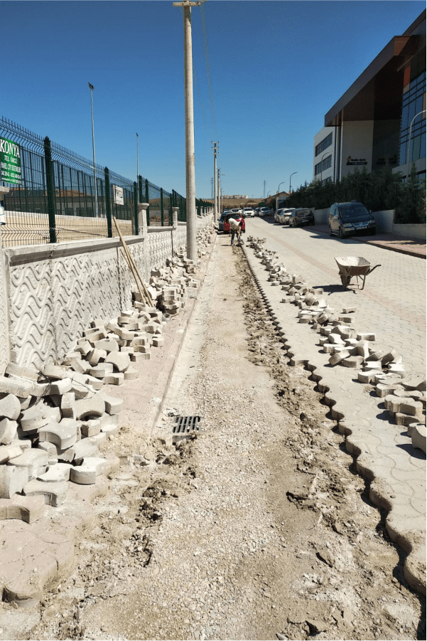 KONYA BÜYÜKŞEHİR BELEDİYESİ - TRETUVAR TAMİRAT İŞİ - 2012